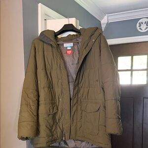 Columbia Women's Olive Puffer Jacket